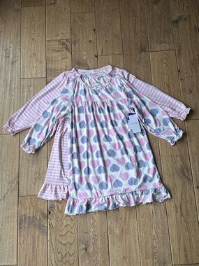 NEW Jessica Simpson 2-Pack Long Sleeve Nightgowns size 4T
